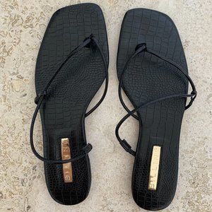 Black Billini Strappy Sandals